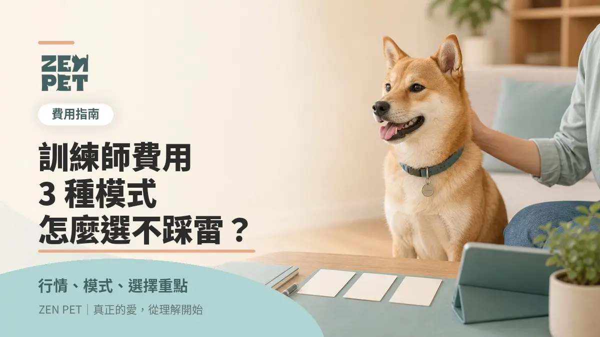 寵物訓練師費用完整指南