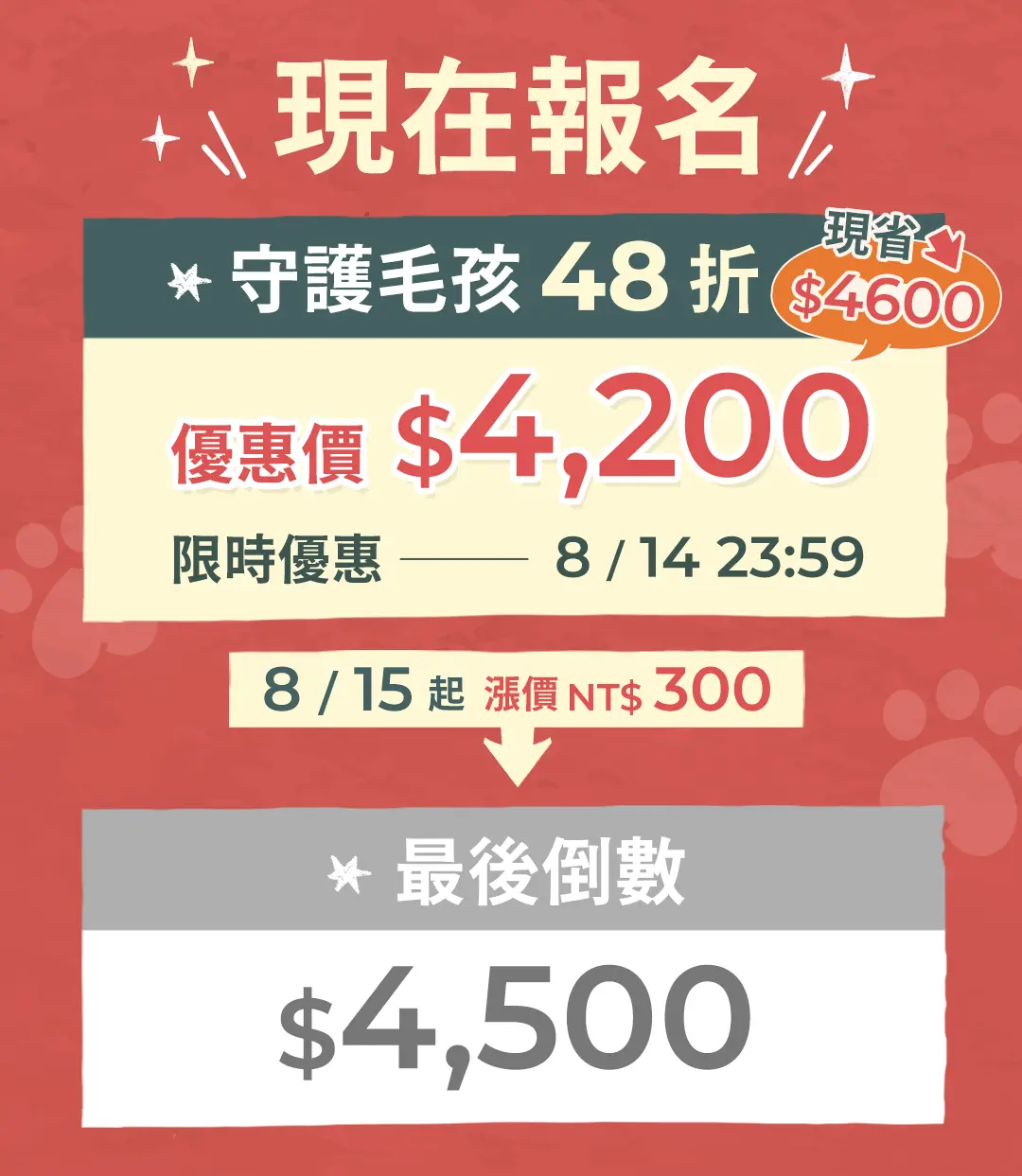 如果狗狗會說話 課程頁面 48折